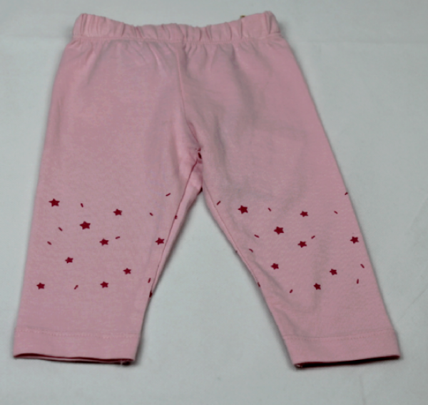 Niedliche Baby-Leggings mit Sternchen-Print  in leichter Sommerqualität